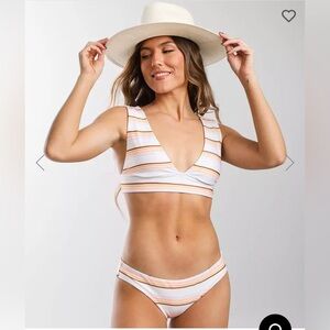 BILLABONG FEELING SUNNY PLUNGE REVERSIBLE BIKINI SET